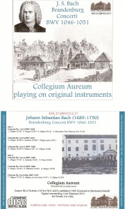Bach Brandenburg Concerti BWV 1046-1051 - Collegium Aureum