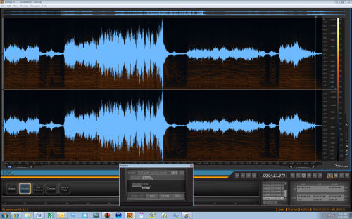 Izotope RX edit screen