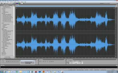 Adobe Audition CS5.5 screen shot