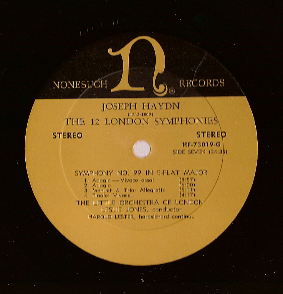 Nonesuch LP label
